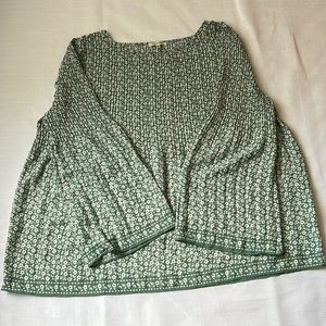 Max Studio Flower Blouse